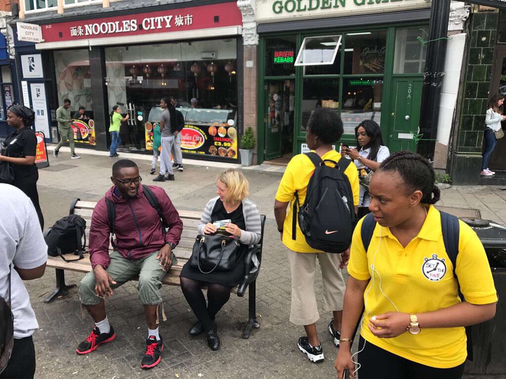 _setthepace's tweet photo. We have arrived in Camberwell.#rt #share #setthepace2017 #charity https://t.co/iwxfRvtQJ1