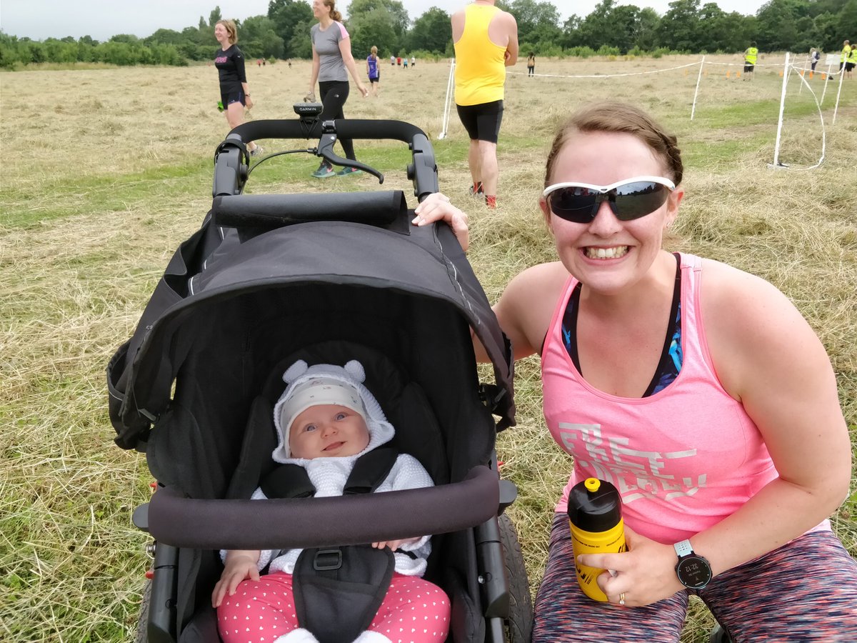jon_lee9900's tweet photo. Shout out to my wife @leanne090489  who completed her first @parkrunUK 20wks since arrival of our daughter #ultramum @UkTriChat @UKRunChat https://t.co/NDBkPv8X1C