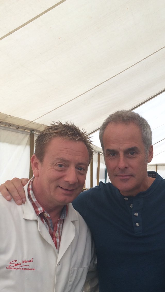 SeanWilsonChef's tweet photo. A spot of judging today @GreatEccShow with @philvickerytv
#earlyfun ๐๐ผ https://t.co/kpFHaOEuNh