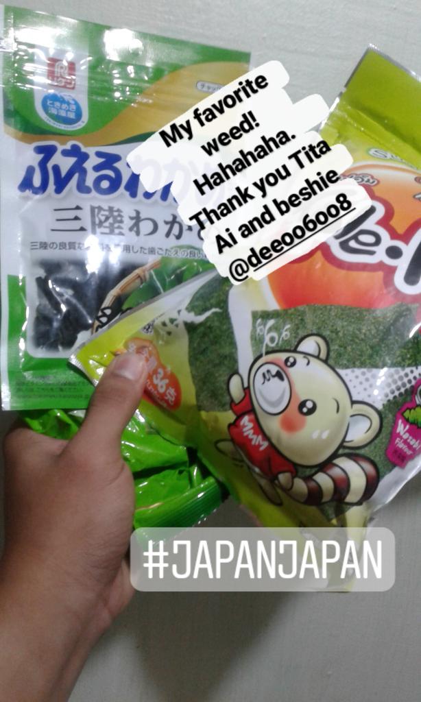 barbieboy13's tweet photo. Thank you bes @dhenize04 #freshfromjapan #myfave #weed https://t.co/OsD7hRhrri