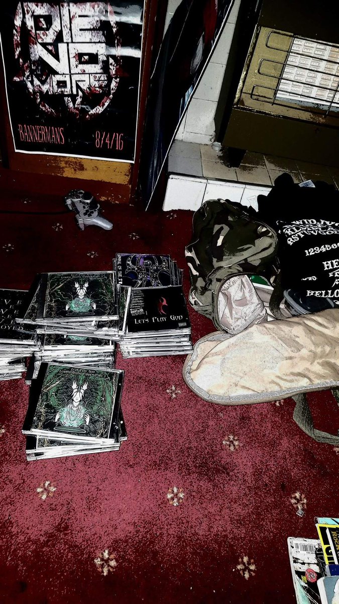 All stocked up and ready to go on the Join The Revolution tour 😎