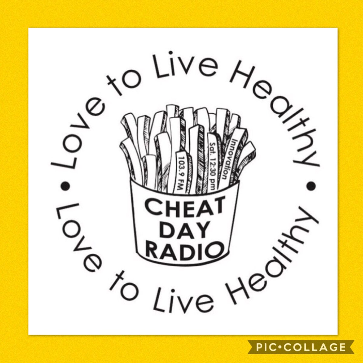 innovationfit's tweet photo. CHEAT DAY RADIO is on TODAY at 12:30 on LI radio 103.9 FM & on the LI radio app! Topic-"Don't be complacent". #weightloss #cheatdayradio https://t.co/XZ3ybN04VL