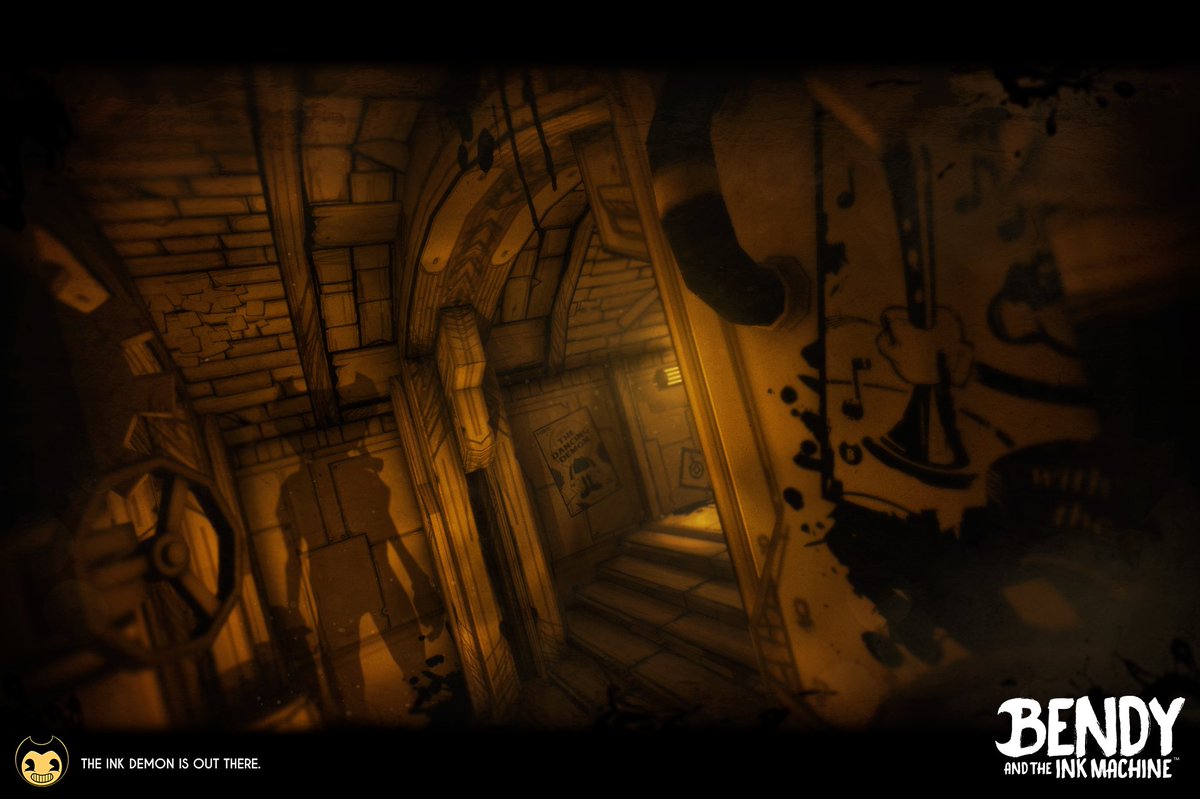 Bendy's tweet photo. The Ink Demon is Out There.
#BATIM #ChapterThree #screenshotsaturday https://t.co/WNDt8jf1zb
