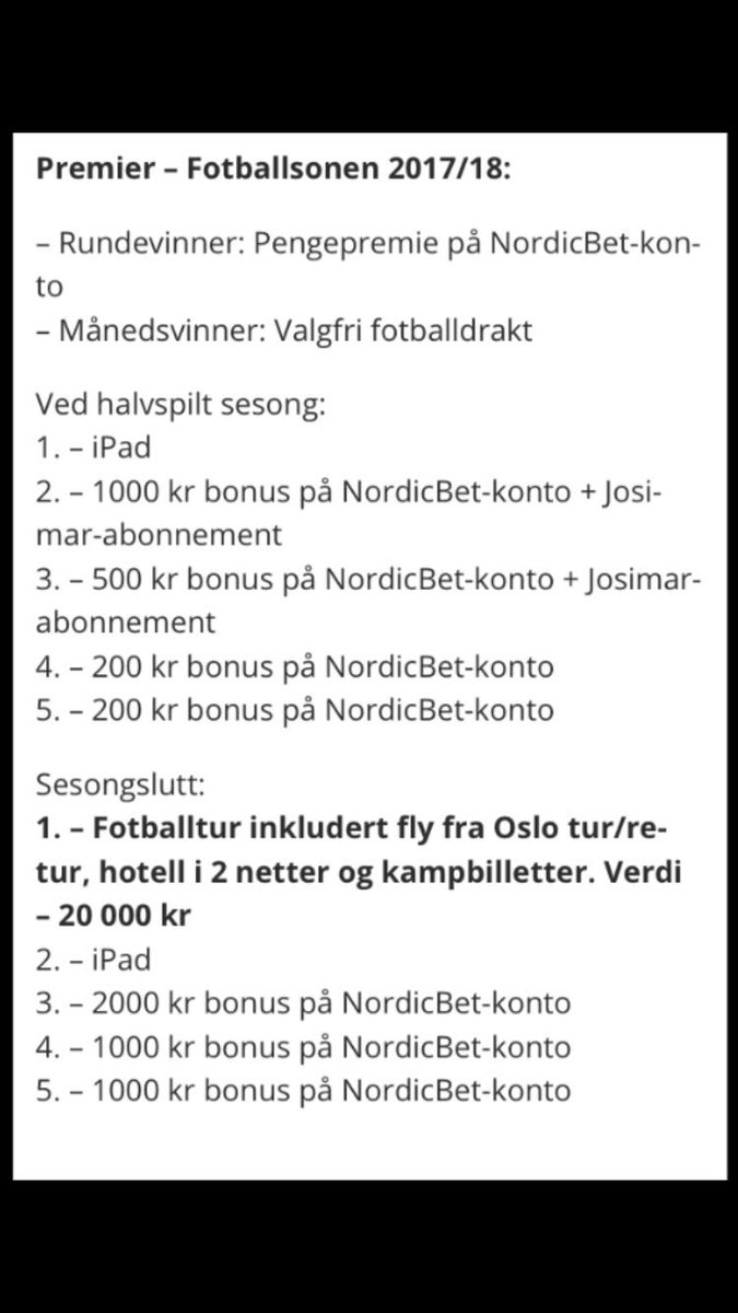 FantasyPLNorge's tweet photo. En liga med fetere premier er vanskelig å finne. Følg linken og meld på ditt lag - https://t.co/hWN0u0gxhp https://t.co/IPdcAiwnAW