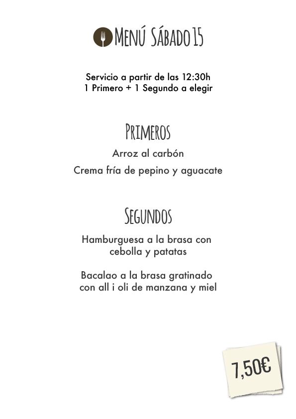 TotCarbo's tweet photo. Menú del día #santacoloma #menú #food #hoynococino #menú #arróz #carbón #hamburguesa #bacalao #brasa #totcarbo https://t.co/cFYLUykkpe https://t.co/m5O5Zfr6Vd