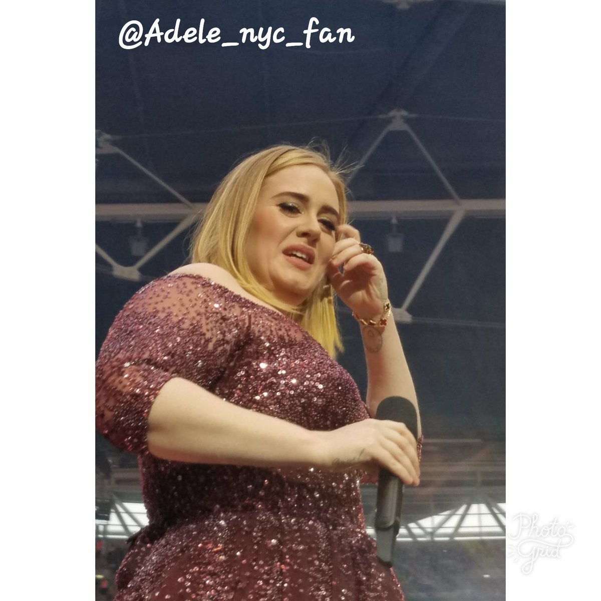 adele_nyc_fan's tweet photo. I took this pic at Thurs show (6/29/17)- Love &amp; miss u, @Adele !  I'll always be here to support u! ❤❤ #Adele #adelewembley #adeleatwembley https://t.co/lJY4XfylAg