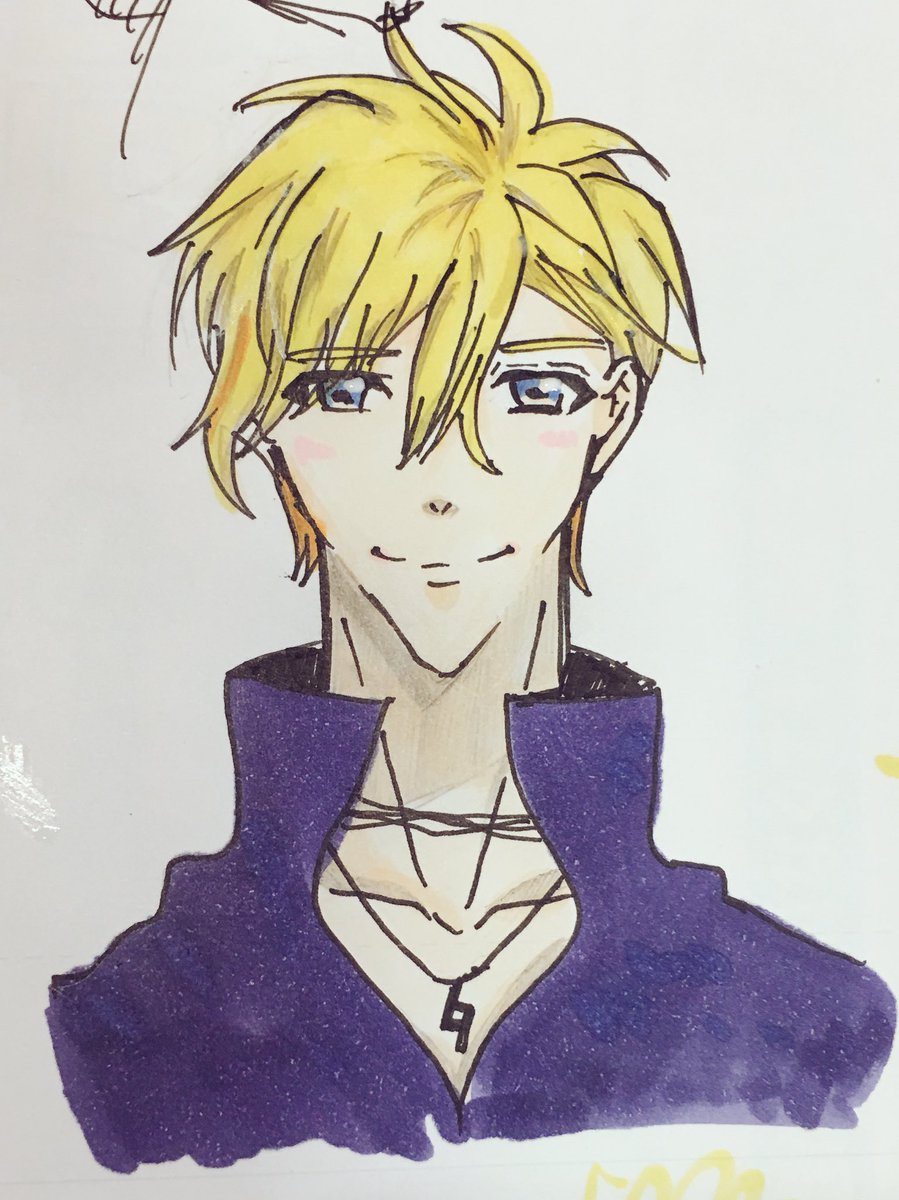 mayozaves's tweet photo. アイナナの六弥ナギ描きました
顎ながw https://t.co/dXD1EK644y