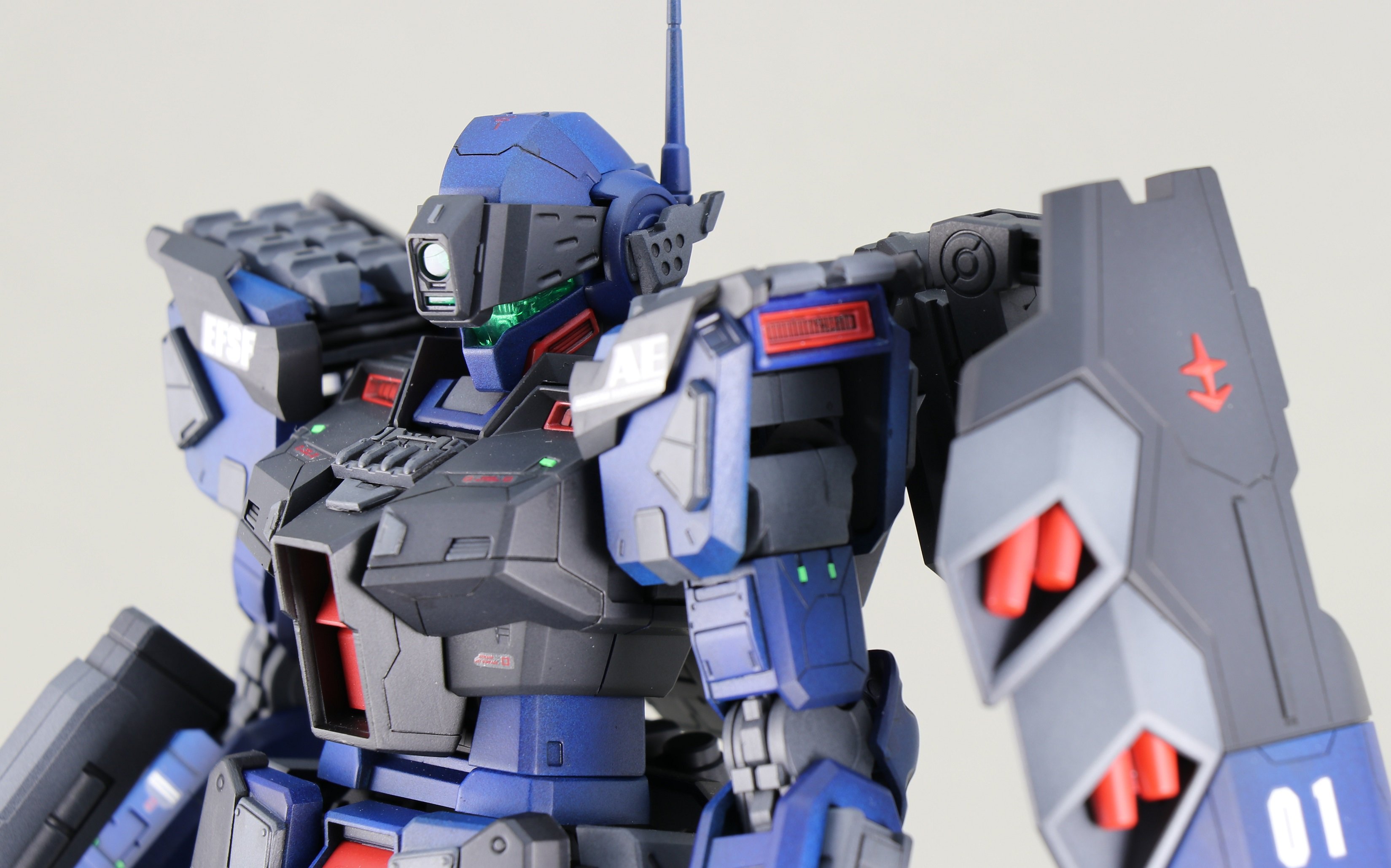 ジムスナイパー2 ジェスタカラー｜@karirin_sioさんのガンプラ