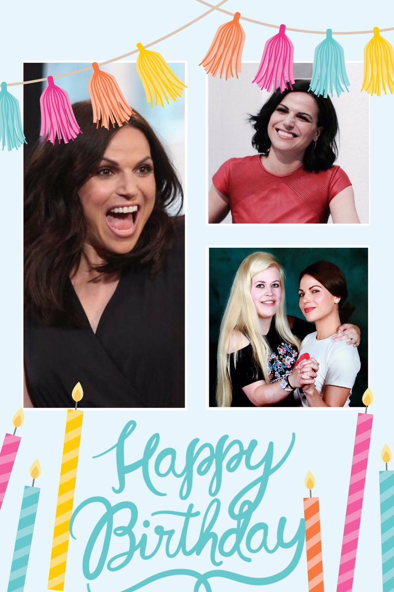 Happy Bday to the woman who always makes me smile! Hope you have an amazing day.May all your bday wishes come true💖🎉<a href="/LanaParrilla/">Lana Parrilla</a> #LPsBig40
