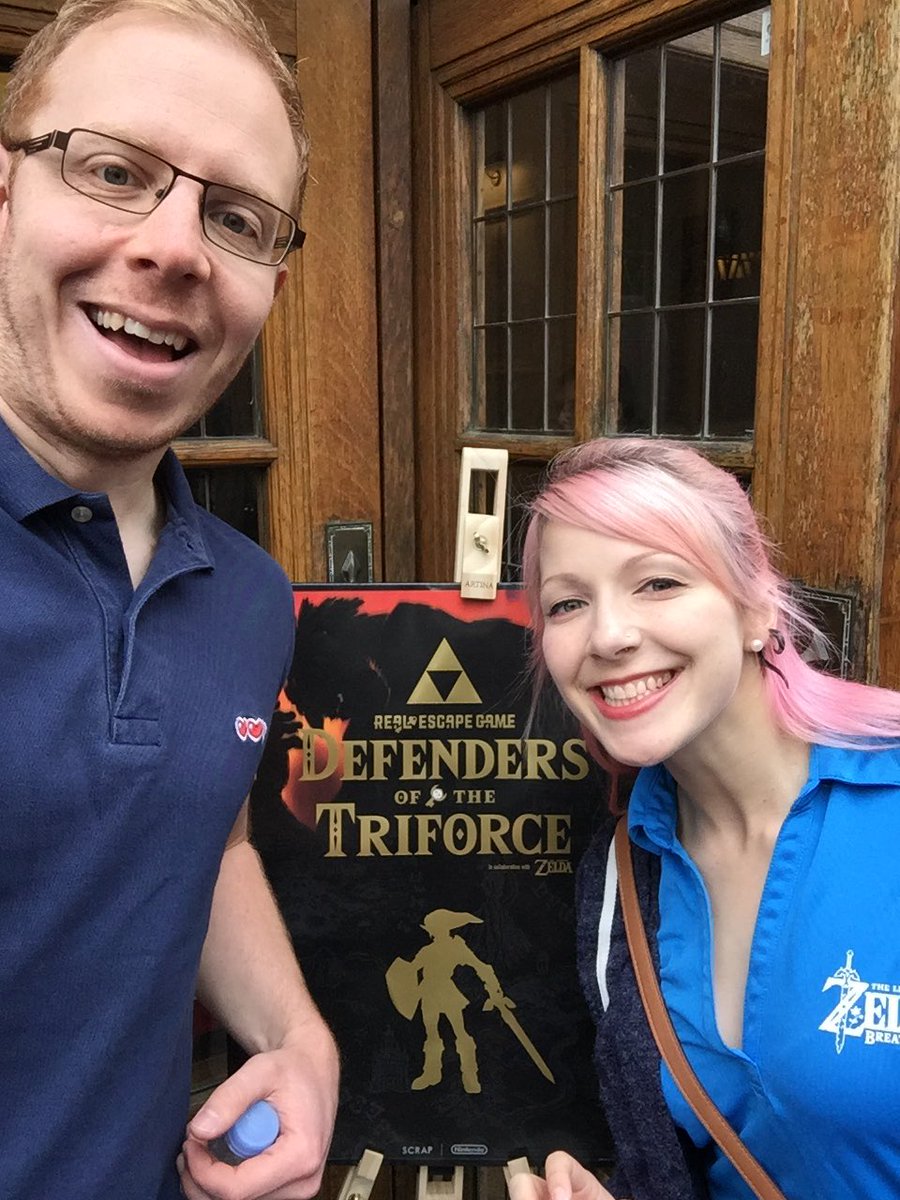 JustTeddii's tweet photo. We're going in! #DefendersOfTheTriforce #ScrapZeldaEU @NintendoUK https://t.co/0uMqRHRfD4