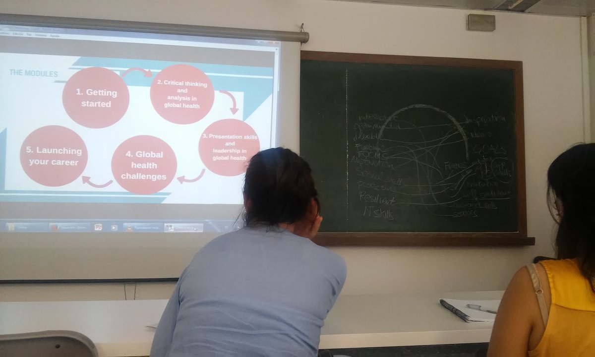 nsklenovska's tweet photo. How to get mentorship in #globalhealth with #GHMe and what skills are necessary to reach our goals? At #ghnetwork https://t.co/Jp85xYqNxw