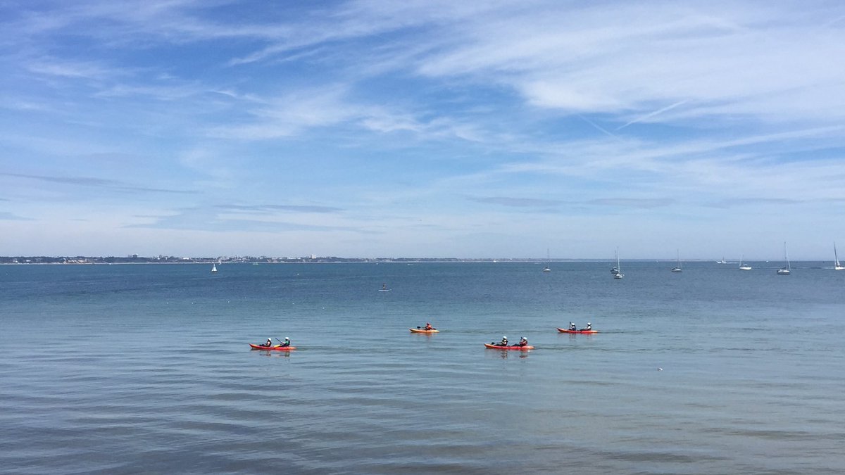 studlandsea's tweet photo. we're hitting the high seas again all wknd on our kayaking adventures in Studland...hoping for some more of this ☀️ @VisitDorset @VisitBMTH https://t.co/5sWklxKPef