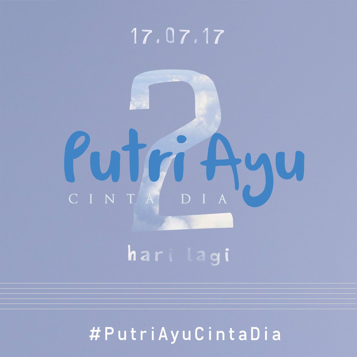 iamputriayu's tweet photo. Hal apa yang kamu harapkan dari dia saat kamu jatuh cinta?
2 HARI LAGI #PutriAyuCintaDia https://t.co/uize7C2pUL