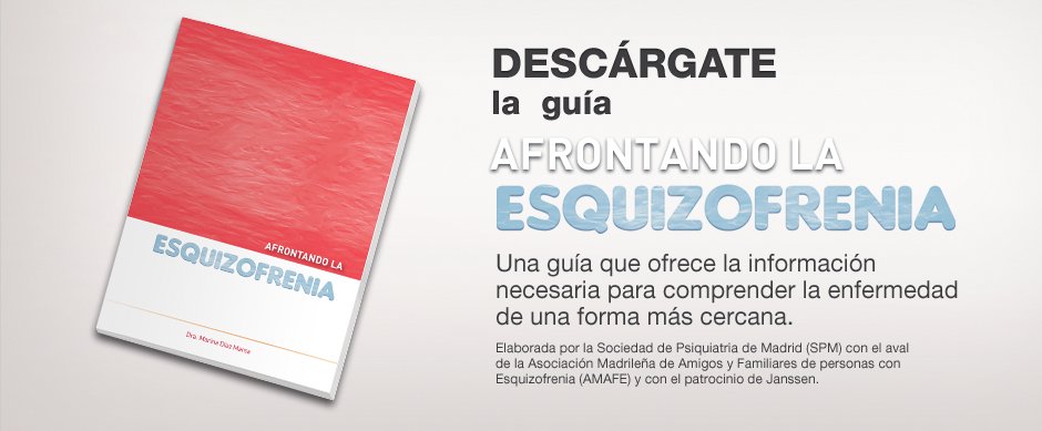#EOCEsquizofrenia <a href="/ojoclinico_tve/">El Ojo Clínico</a> <a href="/la2_tve/">La 2</a>  AFRONTANDO LA ESQUIZOFRENIA. GUÍA PARA PACIENTES Y FAMILIARES esquizofrenia24x7.com/sites/www.esqu…