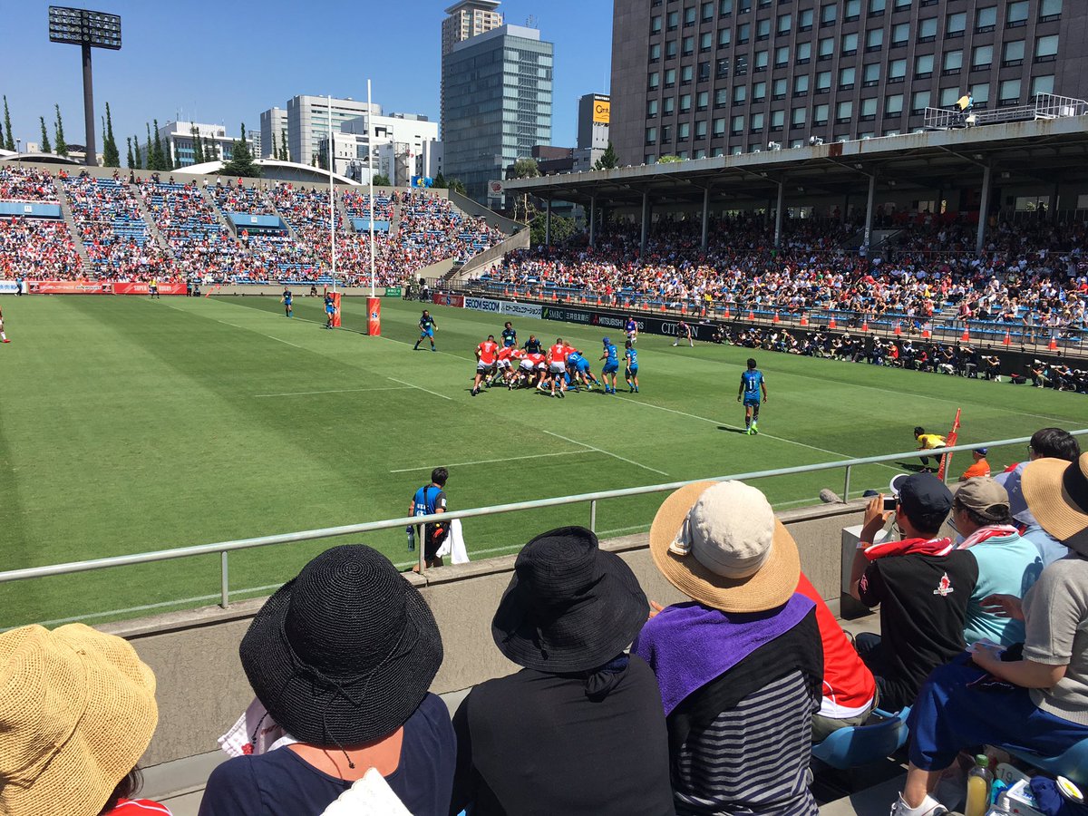 Grant_Knuckey's tweet photo. Hot day hot performance at Chichibu by @sunwolves . Beat the Blues who had beaten the B&amp;I Lions! Great end to a tough season https://t.co/p58DgSxTla