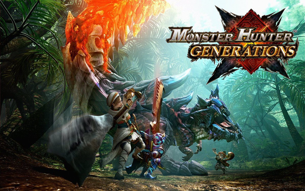 GremioCazadores's tweet photo. ¡Hace ya un año que salió a la venta Monster Hunter Generations! ¿Cuáles son vuestros recuerdos favoritos de este gran juego? #MHGen https://t.co/iKWzi9Smy4