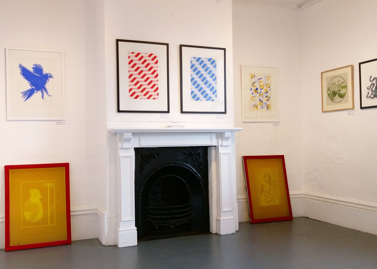 APGworks's tweet photo. UP THERE // Open Mon - Sat 11 til 4pm. Come down and check out 20 new screenprints by 20 artists, £30 each. Closes Saturday 22nd. https://t.co/imy7NWkUiv