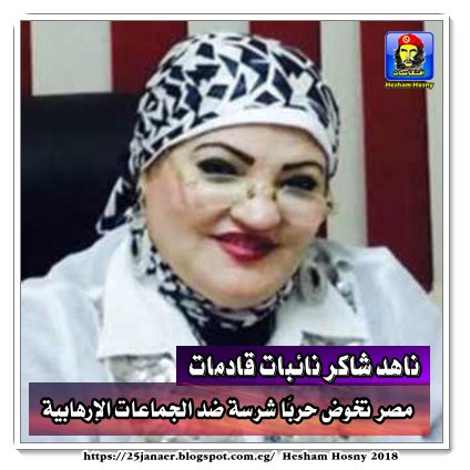 ناهد شاكر نواب ونائبات قادمات مصر تخوض حربًا شرسة ضد الجماعات الإرهابية