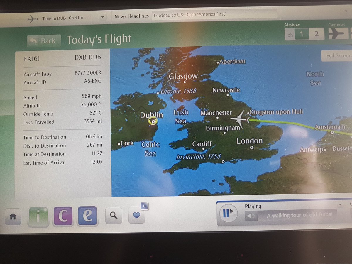 drip_freak's tweet photo. Top of desent #ek161 #A6ENG @DublinAirport @emirates #dublin #ireland #almostthere https://t.co/92H61QGc3D