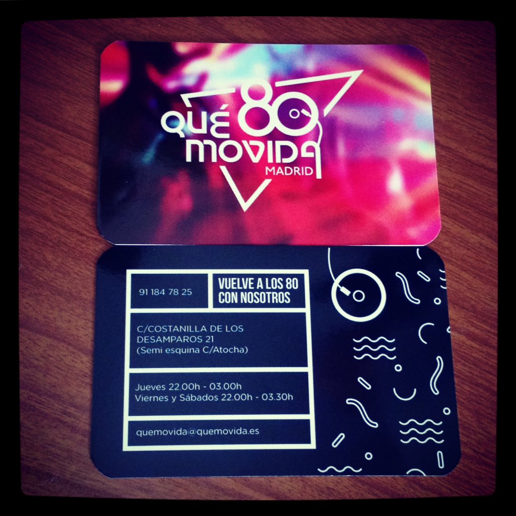 Laura_Mury's tweet photo. #QueMovida #Madrid #80s #BarOchentero #SalirPorMadrid https://t.co/vxL2e3ApGH