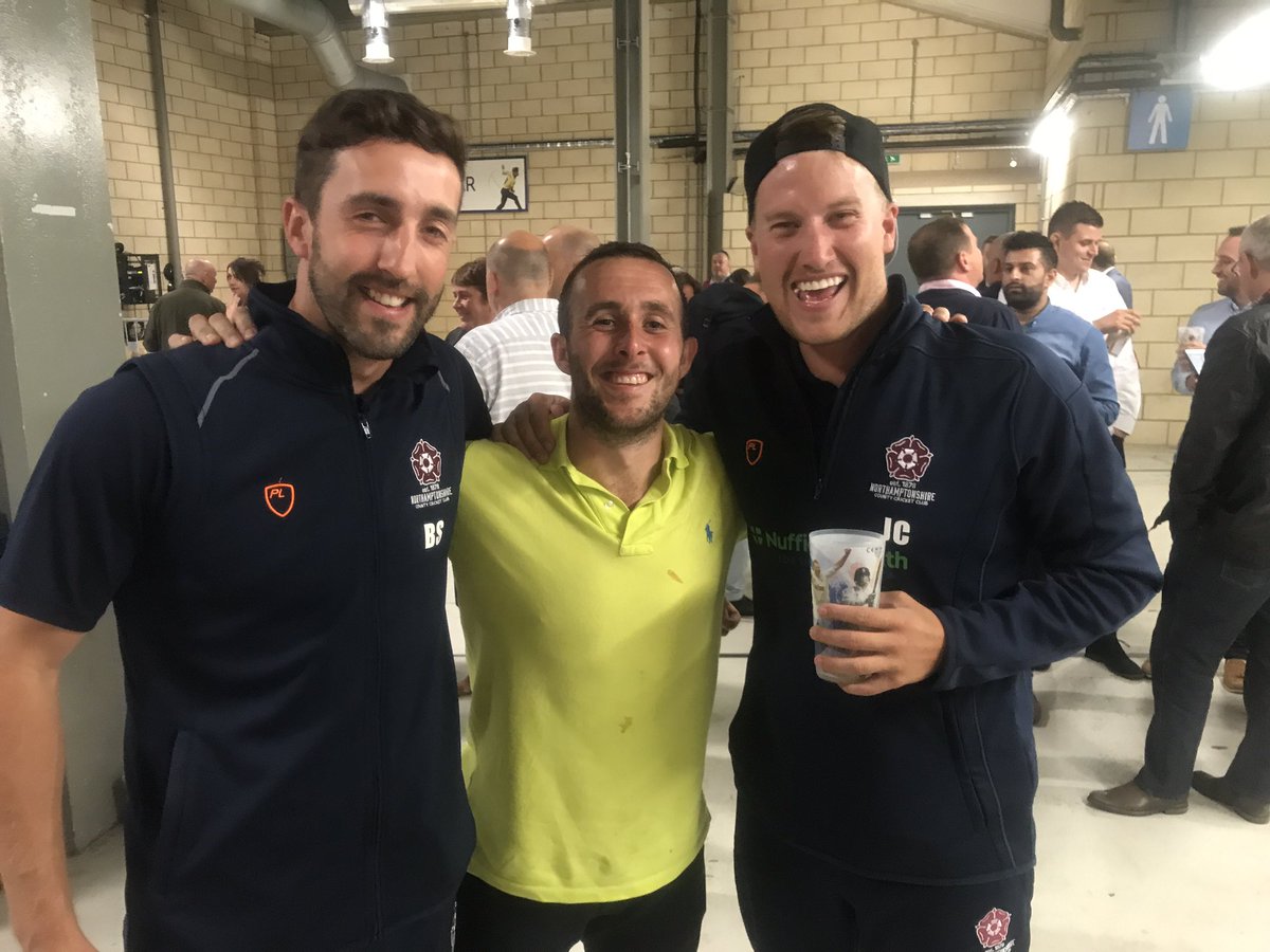 Massive congrats to <a href="/sando567/">Ben Sanderson</a> <a href="/cobby24/">Josh Cobb</a> and <a href="/NorthantsCCC/">Northamptonshire CCC</a> on there win last night...