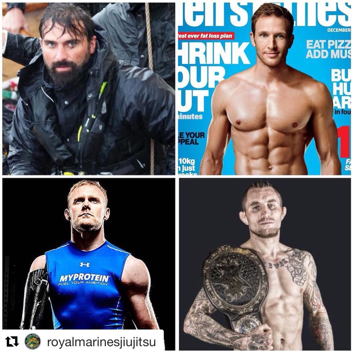 Saturday #repost from <a href="/RoyalmarinesBJJ/">RoyalMarinesJiuJitsu</a> 
Honoured to be in a post with #RoyalMarines legends:
@AntMiddleton333 <a href="/MarkOrmrod/">Mark Ormrod MBE</a> <a href="/Stapes_50cal/">Martin Stapleton</a>