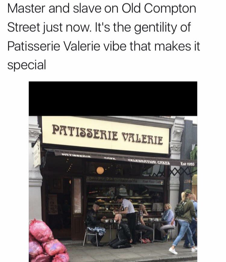 1DukeOfWelly's tweet photo. Happy Fetish Week London! #OnlyInSoho #YourWelly #TheSohoLocal https://t.co/jtgAGY4LDa