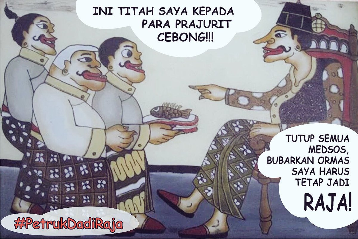 Alkisah...cerita di sebuah negeri antah berantah #RIPDemokrasi