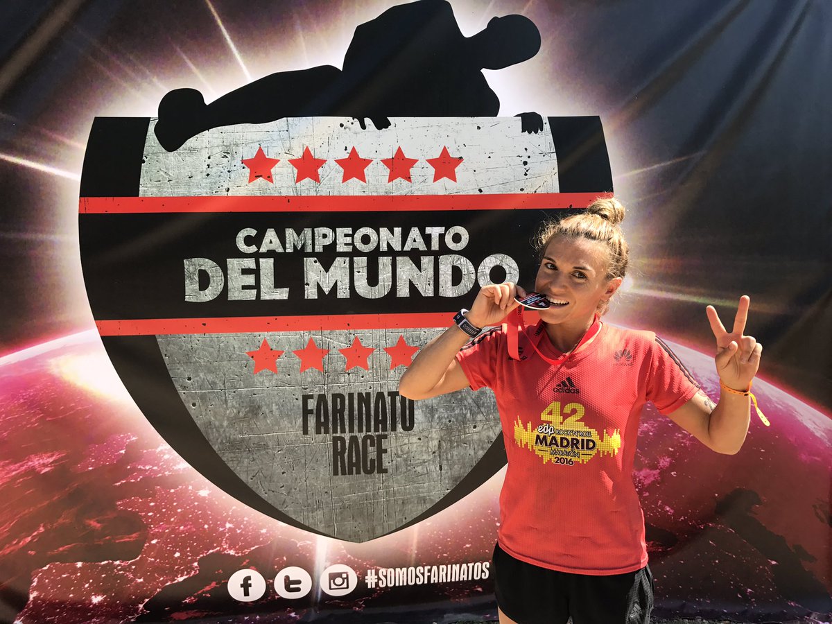 ZurineRodriguez's tweet photo. Hoy he cambiado el mono de triatlón, por hacer el mono 🐒!!
Carrera súper divertida, una @FarinatoRace a la saca. https://t.co/5cibPOYwrg