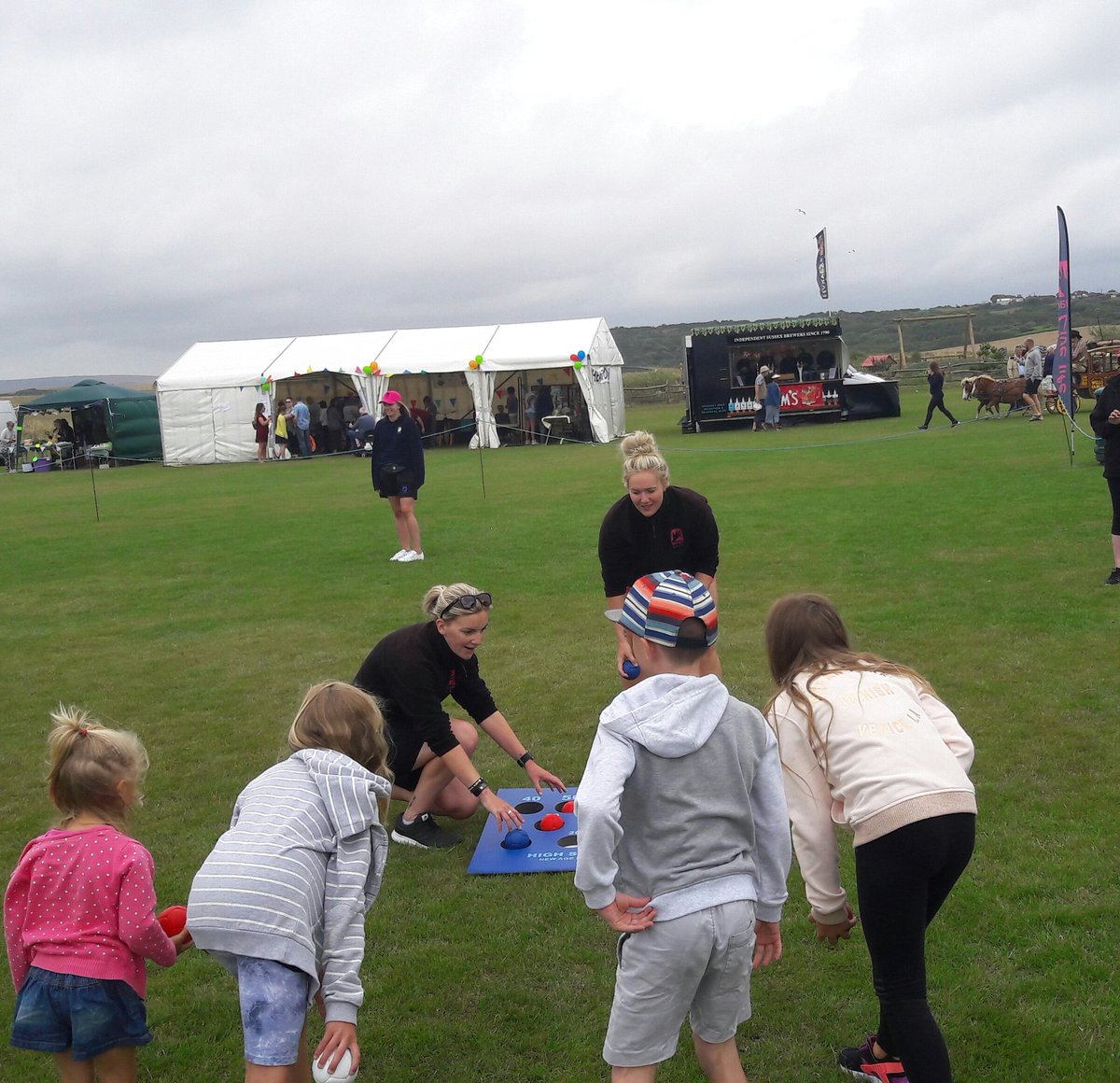 TheWaveLeisure's tweet image. Family Fun! Penalty Shoot Out and #Boccia #WaveCrew #Out&amp;amp;About #Peacehaven