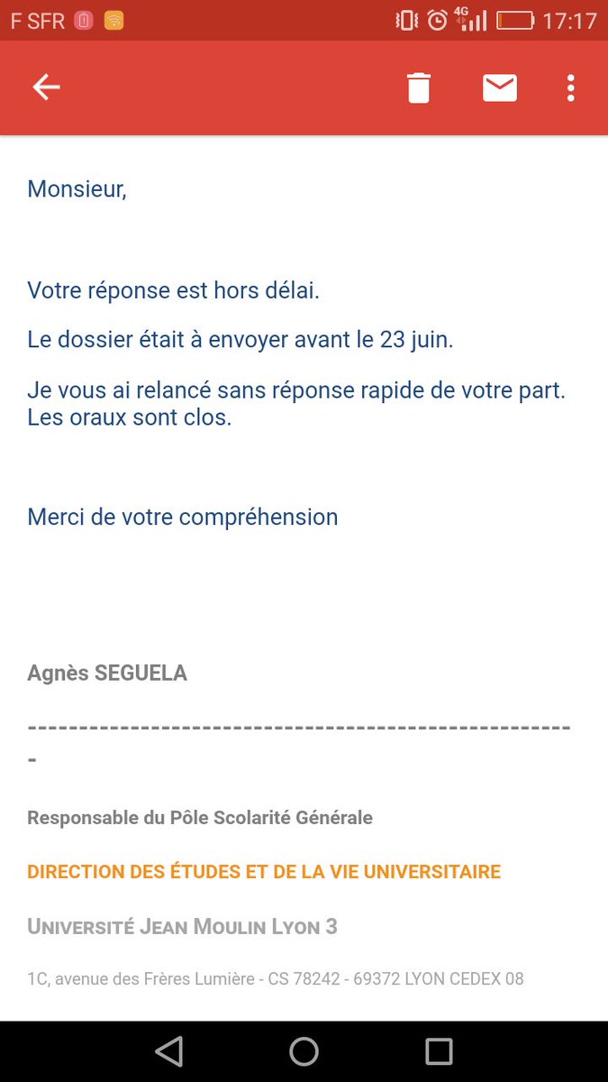 VictroLescro's tweet photo. From admissible to mail de Lyon 3 very very quickly :O (gone wild omg xD) https://t.co/ndPV76QqmE