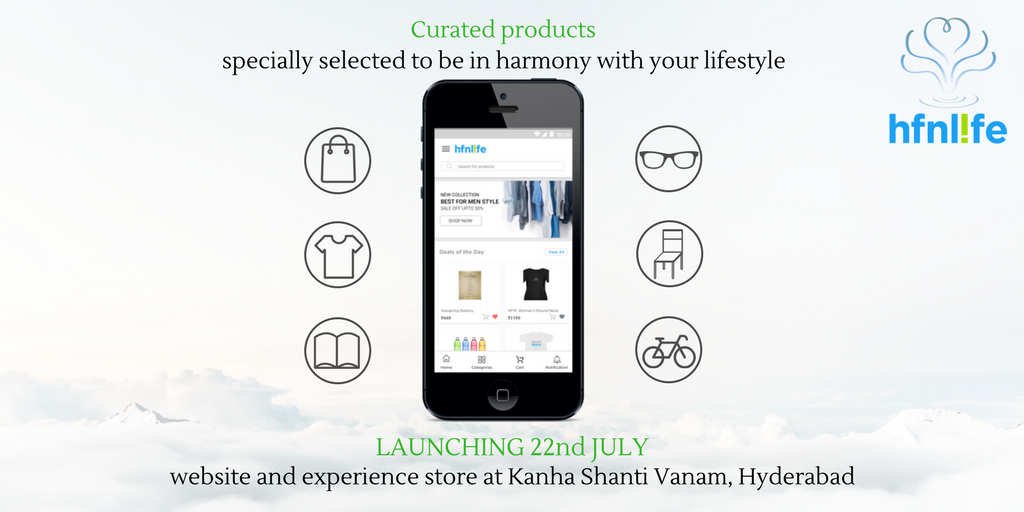 hfnlife's tweet photo. Join us for the launch of hfnlife an e-commerce platform &amp; enjoy a unique shopping experience at Kanha Shanti Vanam on 22nd July. #hfnlife https://t.co/0vQE7Um1G7