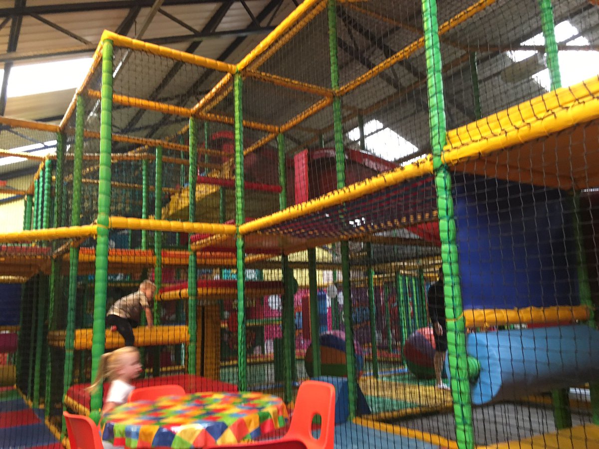 stepdadjournal's tweet image. Too much fun at softplay today before our first overnight stay! #excited