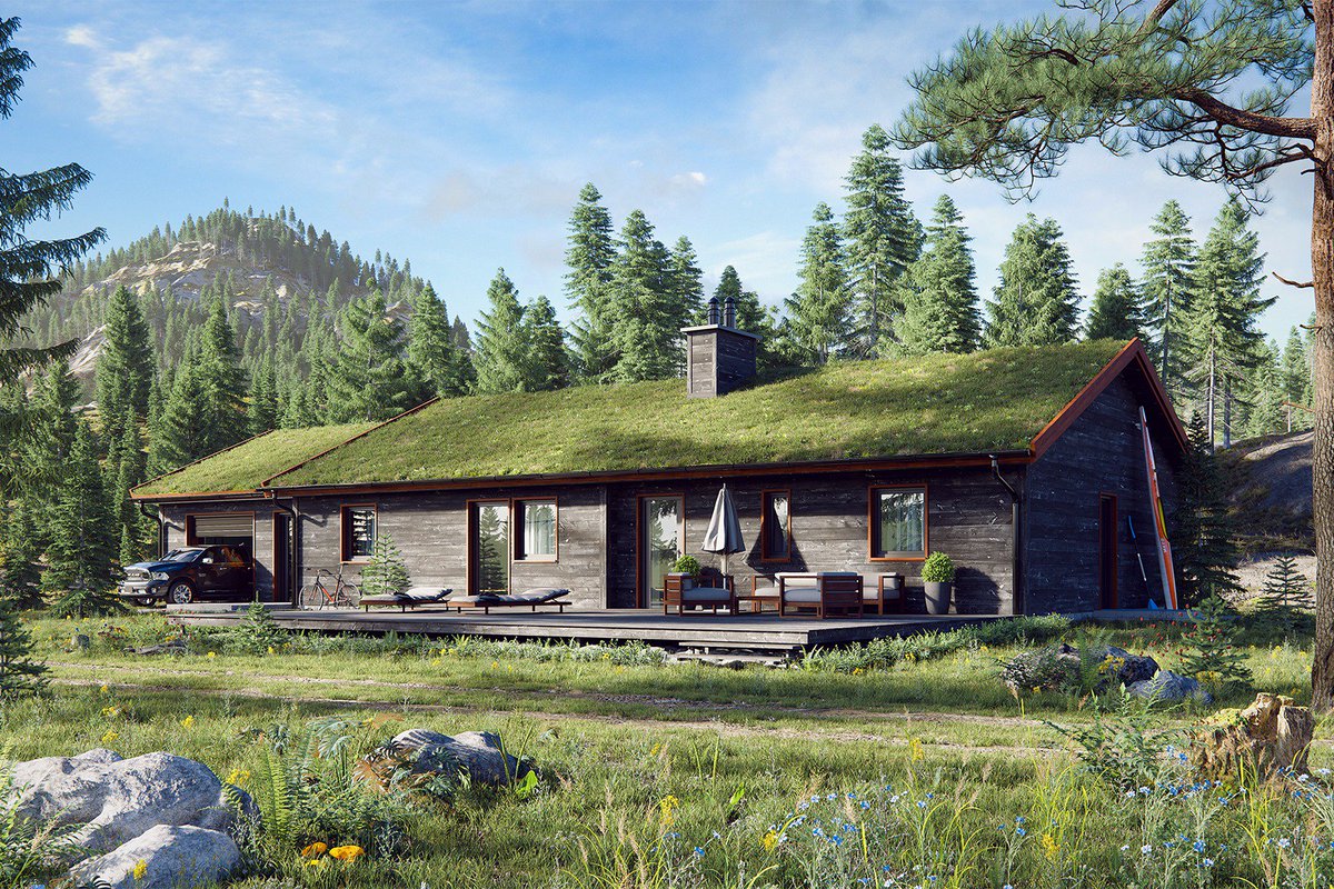 CGI : Wooden house in Sweden
More info : behance.net/gallery/542139…
byvisual.pro