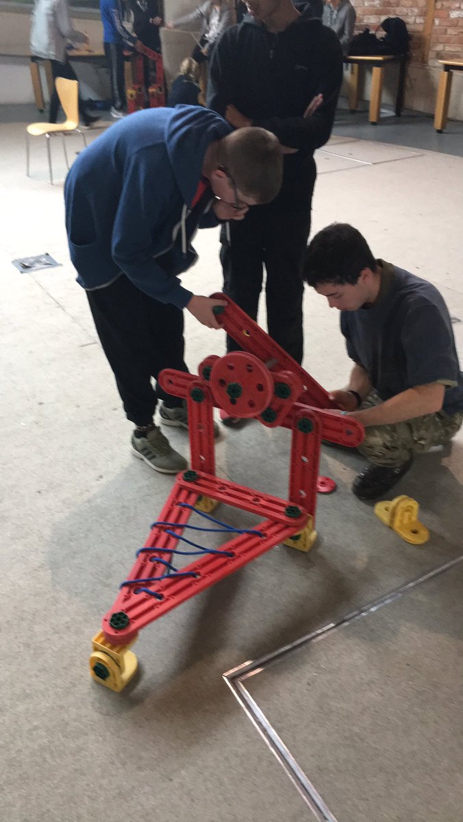 SheilsTommylee's tweet photo. #NCSCheshirewest building potentially the most useless thing ever to be built on a chair.... because we can! OORAH! Go Team 20! https://t.co/EYLvWUjLgR
