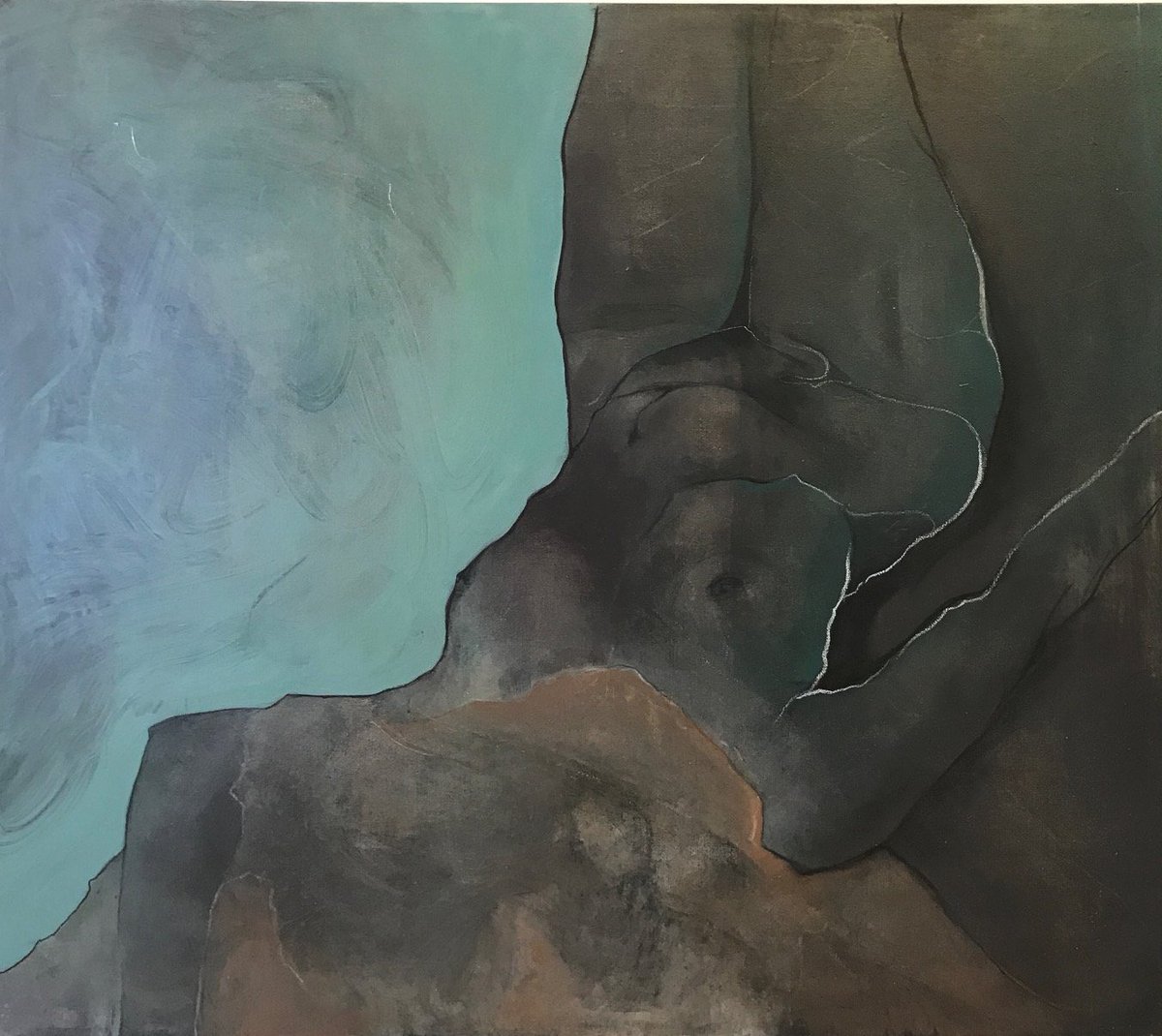 artpistol's tweet photo. Delicate and strong. DJCAD 2017 Grad Anna Mickevica's work moves you through a grand landscape of the figure, online and in the gallery now! https://t.co/MfxUQdEtTT