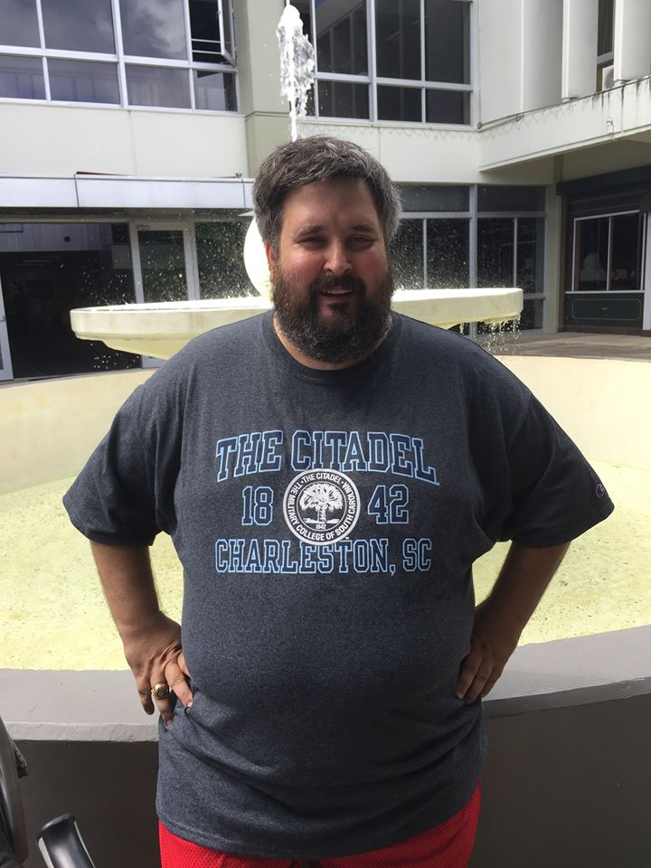 gjaxson01's tweet photo. It is a great day to be a #CitadelBulldog #Tweet a photo of you wearing your college's t-shirt! #PLN #edchat #psstech #TexhomaTeacher https://t.co/SUJKgSXjIo