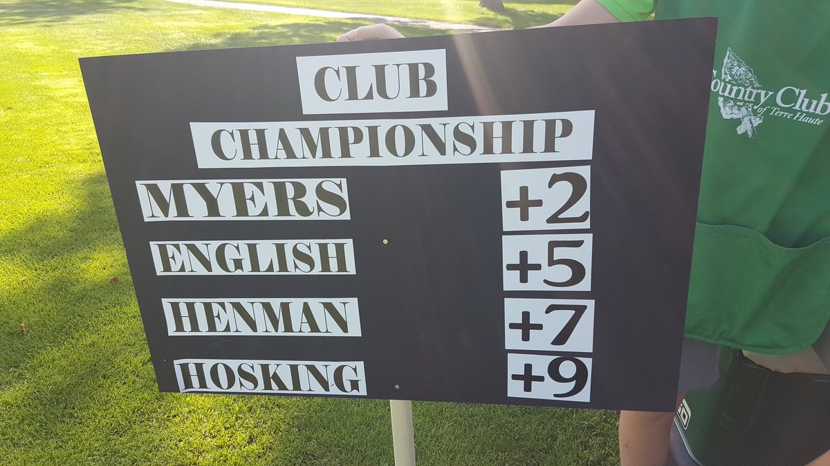 pomeroygolf's tweet photo. Thru 3. English has cut the lead to 3.@CCTerreHaute https://t.co/ULM7sUZGIq