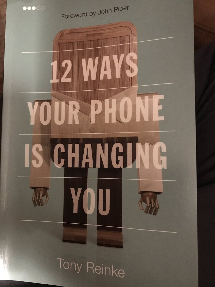 PastorTimK's tweet image. Please consider this @TonyReinke book to be a must-read...even if you don't read much