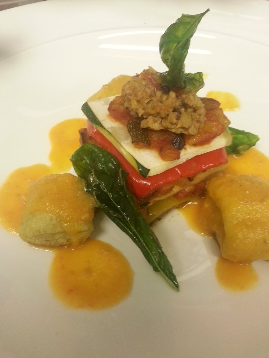 OakleyHallChefs's tweet photo. Our new Main Courses using Potaotes,broad beans,beetroot &amp; Courgettes all from our kitchen garden @oakleyhall @oakleyhallGH https://t.co/rVjiObu3ur