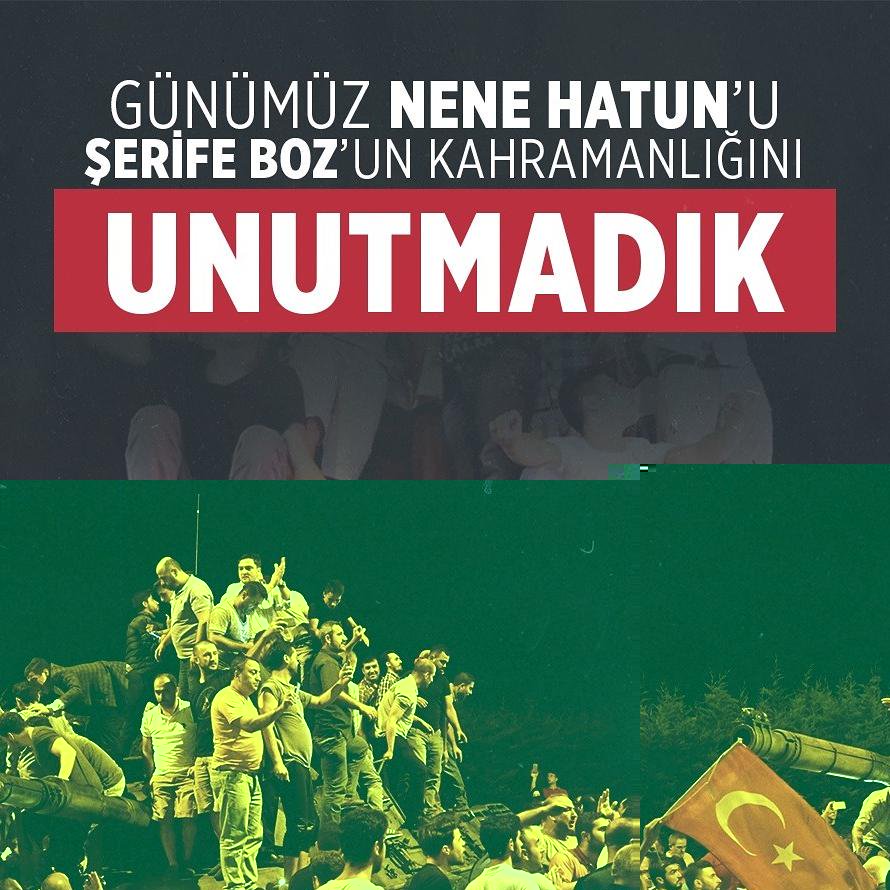 AKKadinDenizli's tweet photo. Ölmekten değil, abdestsiz ölmekten korkan bu millete darbe yapacaklarını sandılar. Vatan için şahadete giden bir milletiz

#15TemmuzDestanı https://t.co/p25VJrsyx8