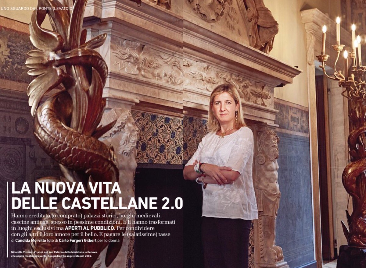 Su <a href="/IOdonna/">iodonna</a> di oggi articolo di <a href="/CandidaMorvillo/">candida morvillo</a> sulle <a href="/dimorestoriche/">ADSI - Associazione Dimore Storiche Italiane</a> d'Italia gestite da donne. A genova <a href="/NViziano/">Nicoletta Viziano</a> e <a href="/CaterinaViziano/">Caterina Viziano</a>!