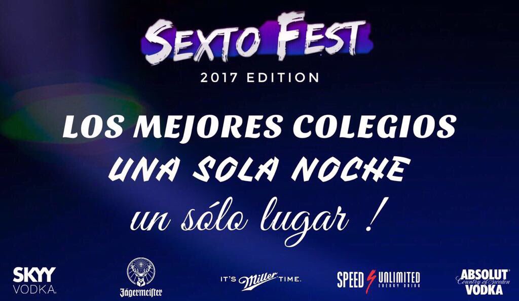 Nachopiccardo's tweet photo. Sin palabras. Éxito total ! #SextoFest2017 😈 https://t.co/j4WojJmbUb