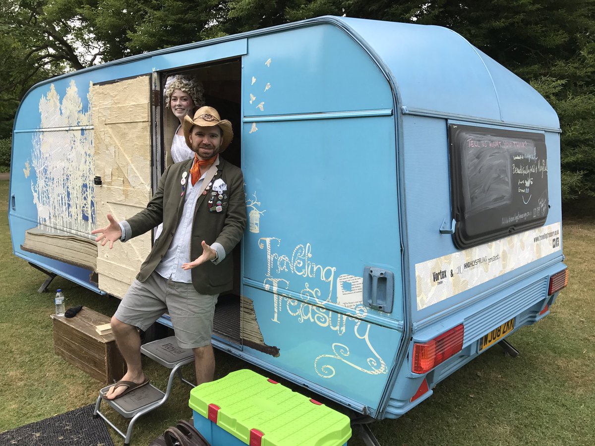 gmorss's tweet photo. Today @TravelTreasury is in #leamington for #Splat Festival with @warwickarts @VortexCreates @HighlySprung @papamcgarry @FernChubb https://t.co/WaGOOTksHJ