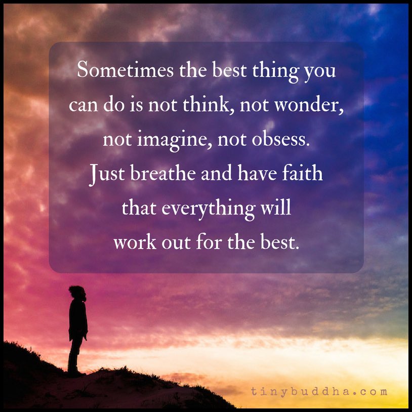 CAMfoundationFB's tweet photo. Sometimes the best thing you can do is not think, not wonder, not imagine, not obsess..
just breathe... #quote https://t.co/3b8MgoP5px