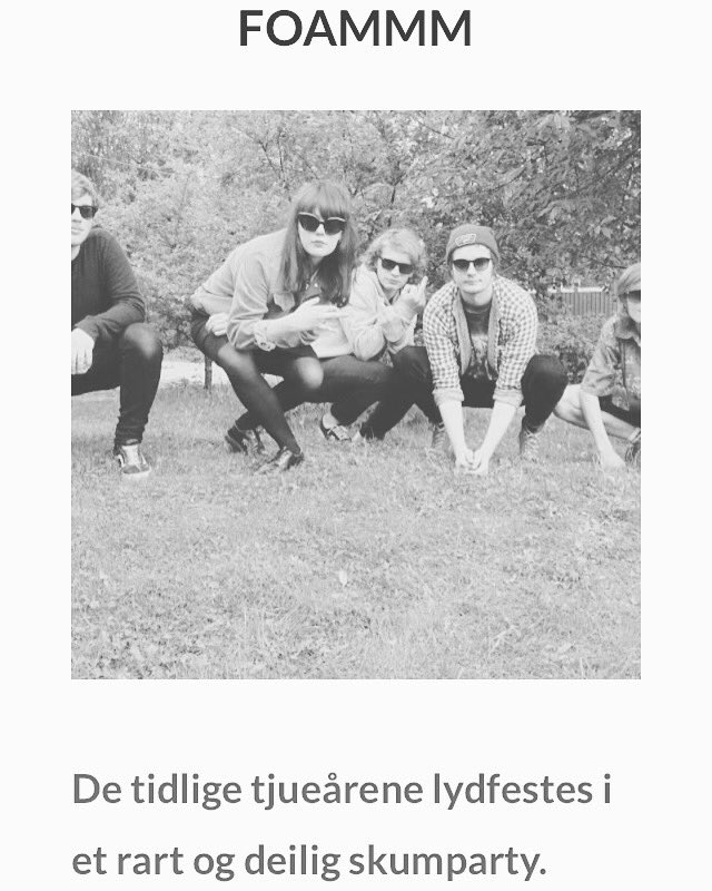 We're playing <a href="/Fjellparken/">Fjellparkfestivalen</a> july 21st. Can't wait!