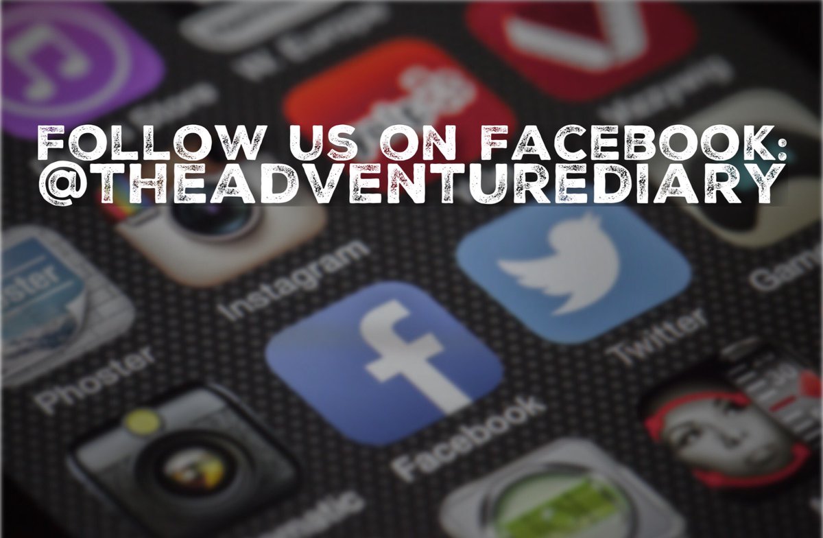 Don't forget to follow us on Facebook! #adventureblog
