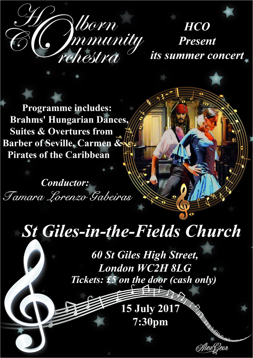 Looking for something to do in #London tonight? Come down &amp; listen to us play some #piratesofthecaribbean and #carmen! #thingstodoinlondon 😀