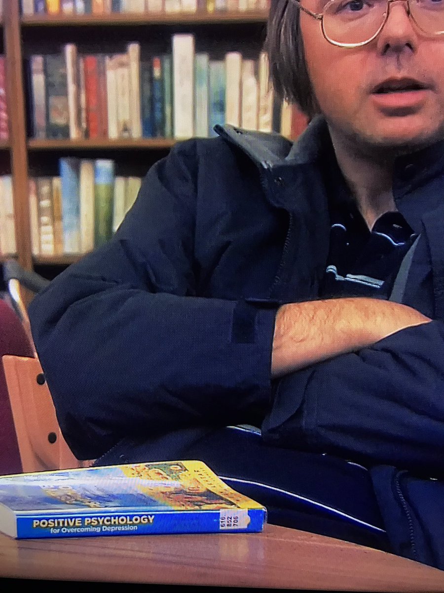 kimwithani's tweet photo. I'm crying with laughter, thank you @rickygervais #derek #positivepsychology https://t.co/lsGBsKZXJm
