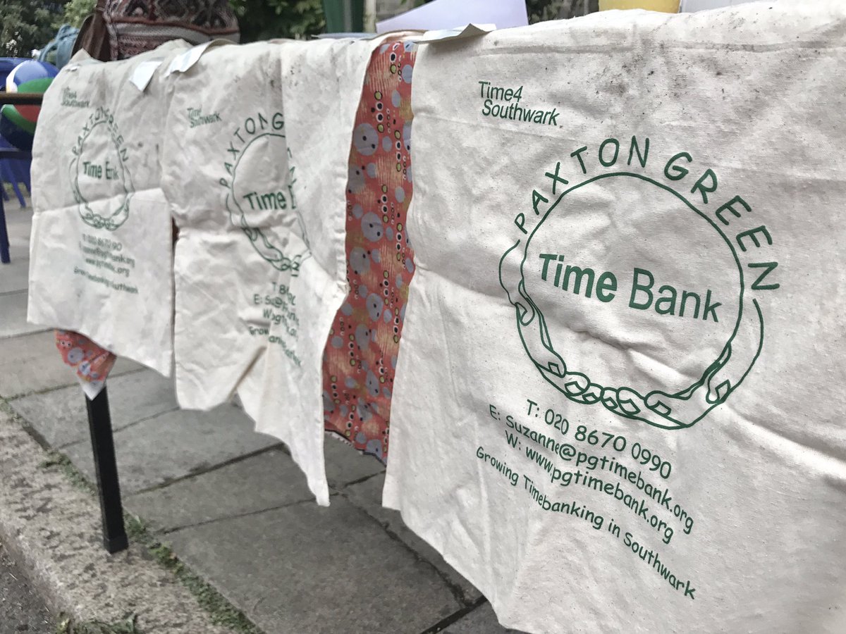Welcome Fabienne and <a href="/pgtimebank/">paxtongreen timebank</a> to our #streetparty #walworth #tatumst